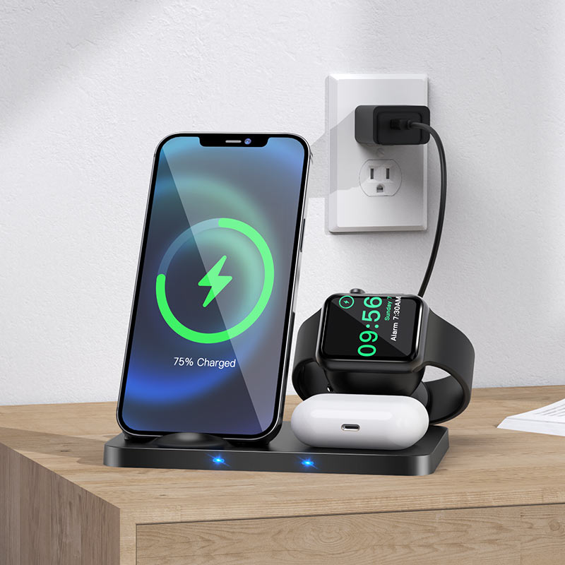 Hoco Wireless charger “CW33 Ultra-Charge” charging dock - Virk Tech Solutions