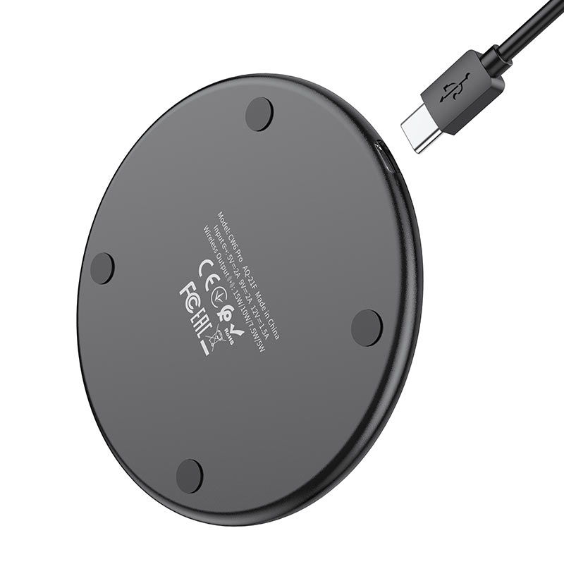 Hoco Wireless charger “CW6 Pro Easy” 15W - Virk Tech Solutions